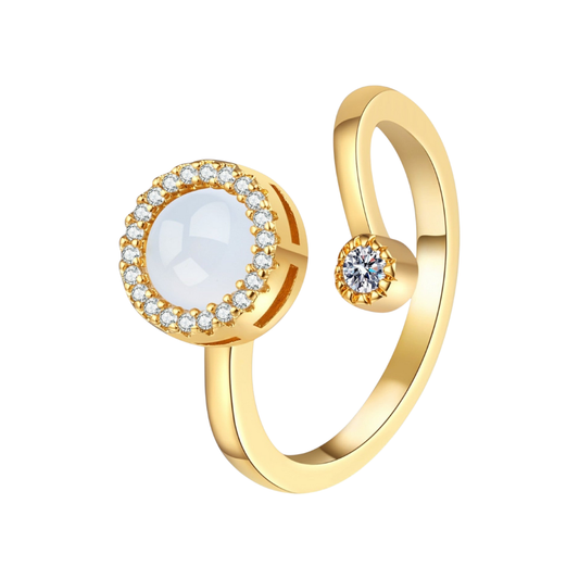 Opal Spinner Ring