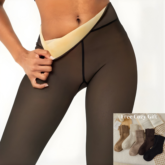 Invisible Fleece Lined Tights